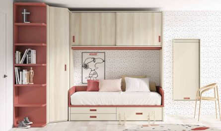 cama nido compacta con 2 cajones