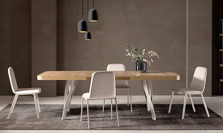 Mesa comedor modelo Zahori rectangular tapa de melamina