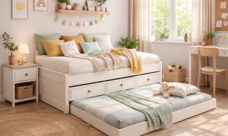 cama nido con somier de arrastre