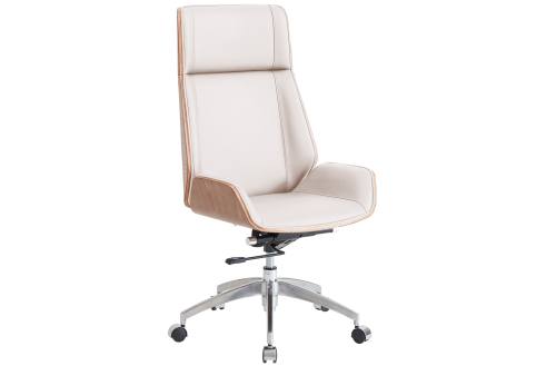 sillon giratorio ulrich simil piel blanco crema. Modelo 0003700024828 