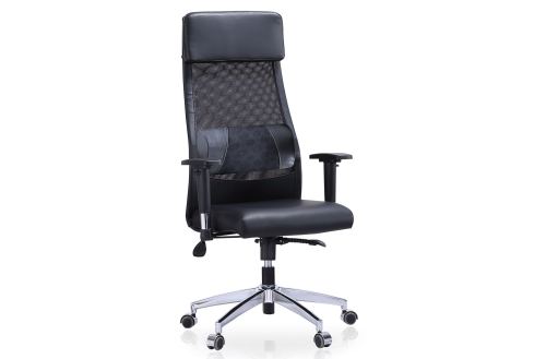 sillón giratorio airflow símil piel / red transpirable negro. Modelo 0014400194316 
