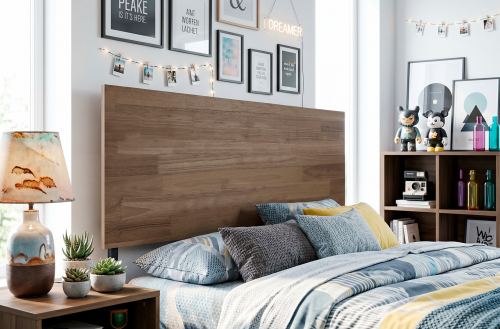 cabecero cama 100 industrial roble american / negro Modelo 0500080020016 