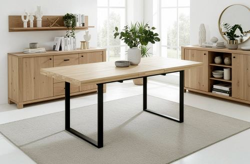 mesa comedor extensible natural 140 - 180 x 80 cm roble nordish Modelo 0500360020010 