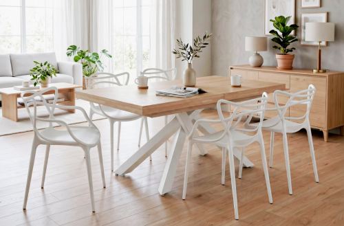 mesa comedor extensible xena 160 - 200 - 240 x 90 cm Modelo 0602350020011 