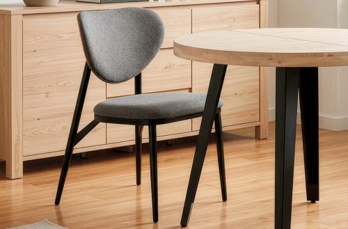 silla comedor moon tejido gris Modelo 0610000020010 