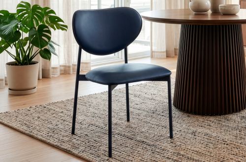 silla comedor eva simil piel negro Modelo 0700740024816 
