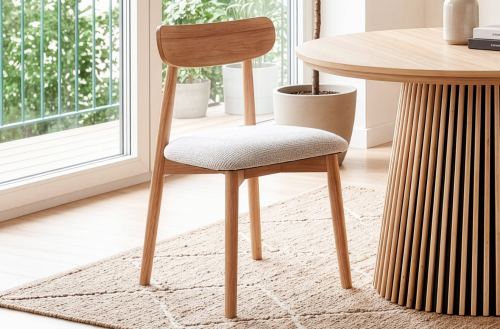 silla comedor shia beige / natural Modelo 0700780024214 