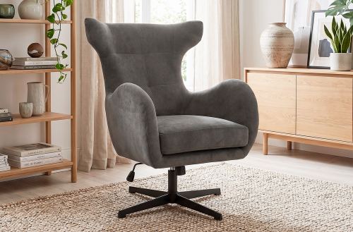 butaca giratoria y regulable en altura munich gris Modelo 0700980025901 