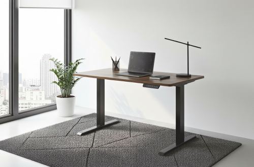 mesa estudio motorizada 120 x 60 cm nogal / negro Modelo 0709200020015 