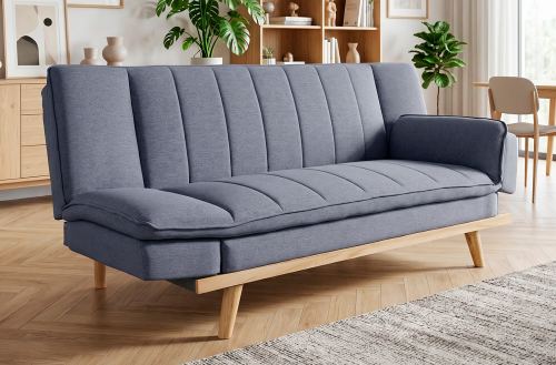 sofa cama lounge xl 114 x 189 cm tejido gris Modelo 0808640028012 