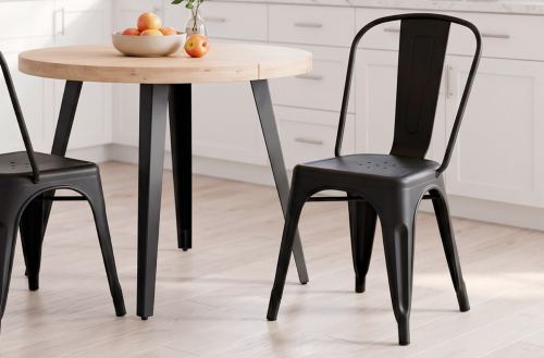 silla comedor / cocina tolix pp negro Modelo 0900160020002 