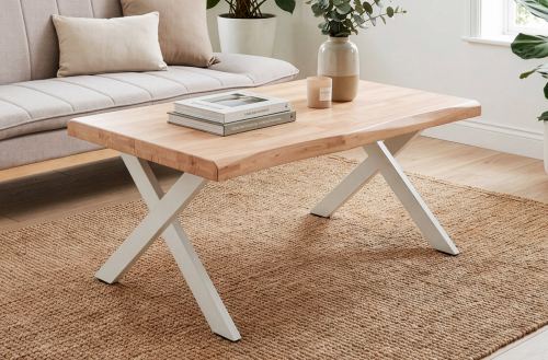 mesa centro elevable xena 120 x 66 cm tapa con forma roble Modelo 3004500020111 