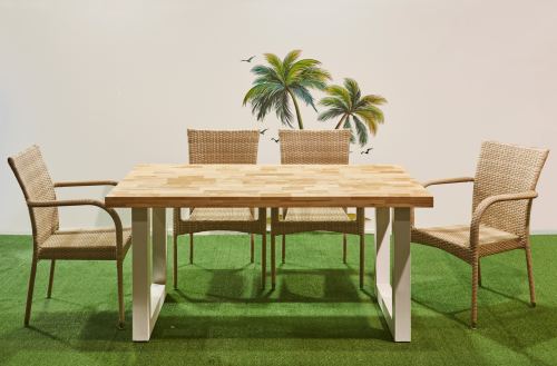 mesa fija exterior / terraza loft outdoor 160 x 90 cm nordish Modelo 9002480020011 