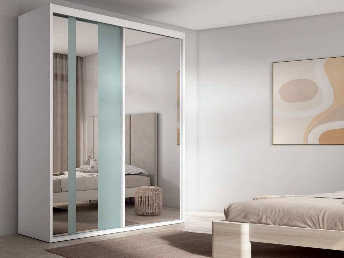  armario 2puertas correderas interiores 182   cm   puerta spa. Modelo ARMARIO-CRETA-A04
