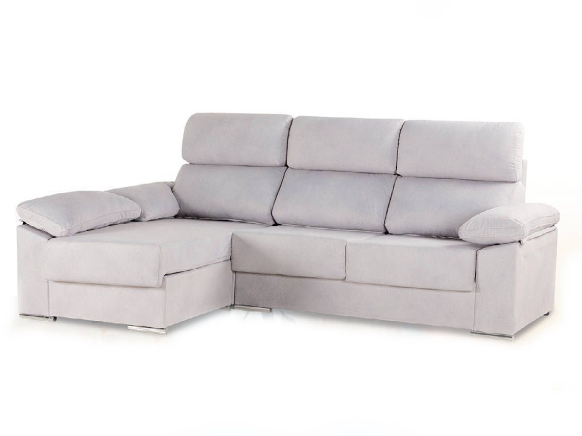  chaise longue reversive entrega rapida 7 dias con respaldo fijo y brazos acolchados. Modelo CHAISE-LIARA-SZ