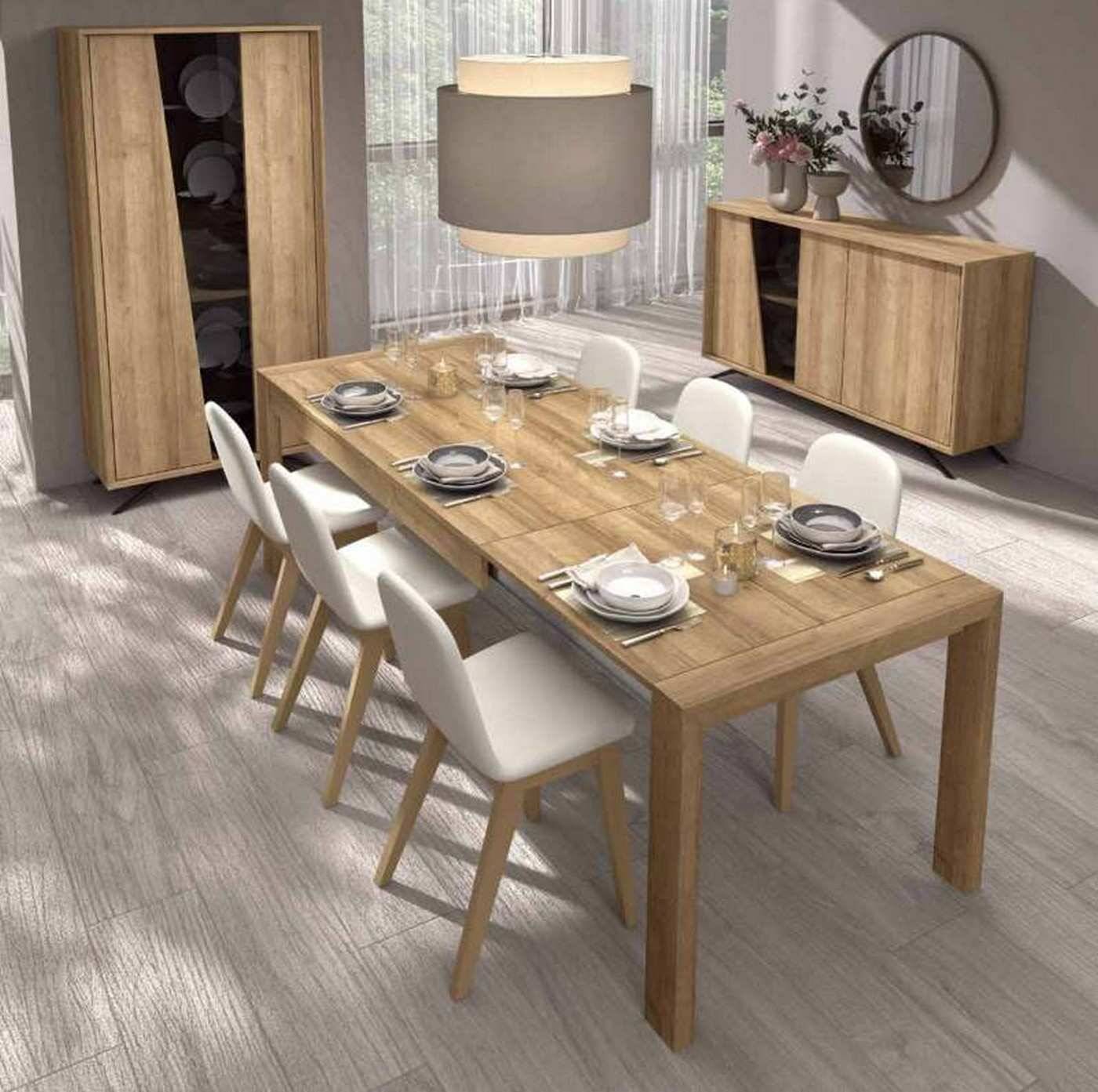  mesa extensible de 164 y abierta a - color mas colores disponibles . Modelo AIRE-430522