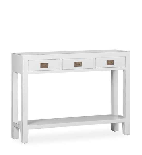  consola everest 3 cajones 1 estante 110x30x80. Modelo 314026