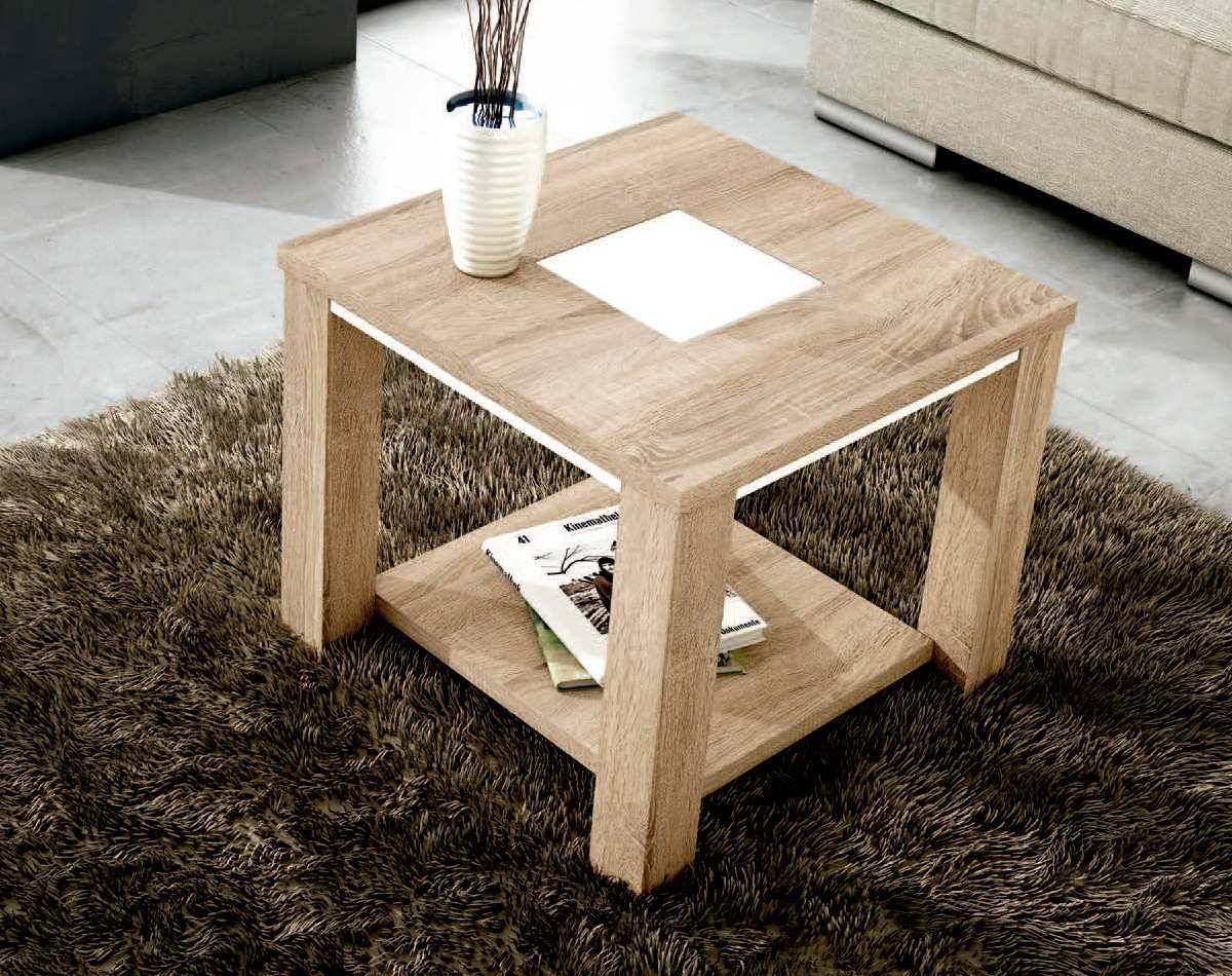 Mesa de Centro mesa-centro     cuadrada l60 fija. Modelo MC-71