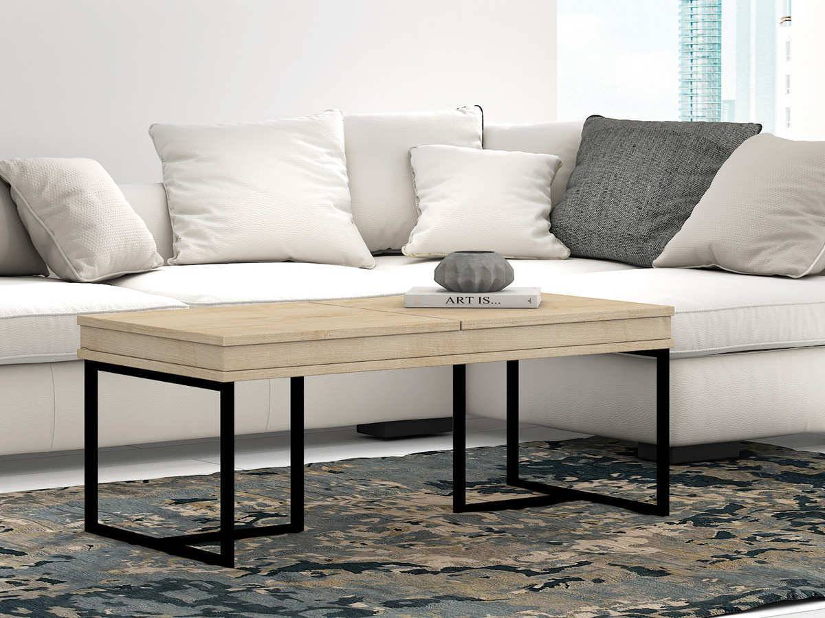 Mesa de Centro mesa-centro  elevable doble    110 x 55 x 44. Modelo MUEBLES-SALON-COMEDOR-MARE-MESA-CENTRO-420