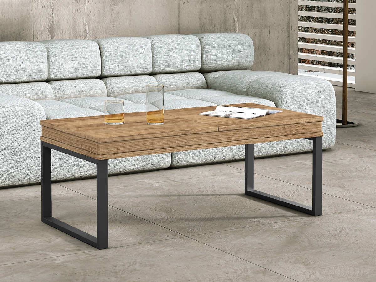 Mesa de Centro mesa-centro  elevable doble  110 x 55 x 45. Modelo MUEBLES-SALON-COMEDOR-MARE-MESA-CENTRO-405
