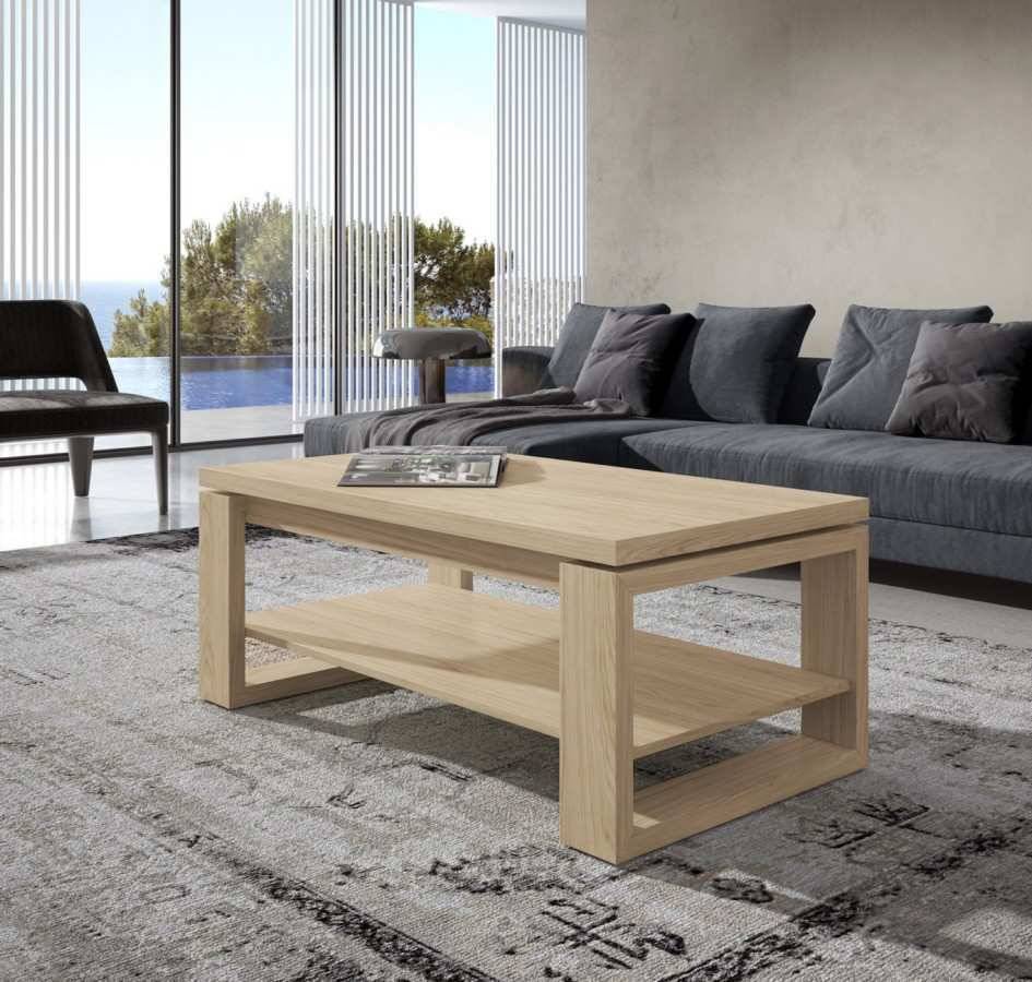  mesa-centro elevable h44-58 x l110 x f60 cm. Modelo CONT-920-BASE