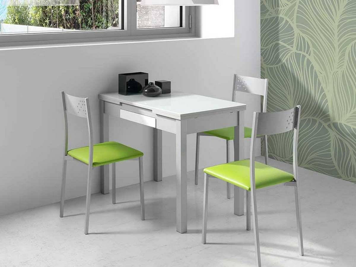 Mesa de Cocina mesa cocina l100. Modelo PDC-PRISMA-BLANCO