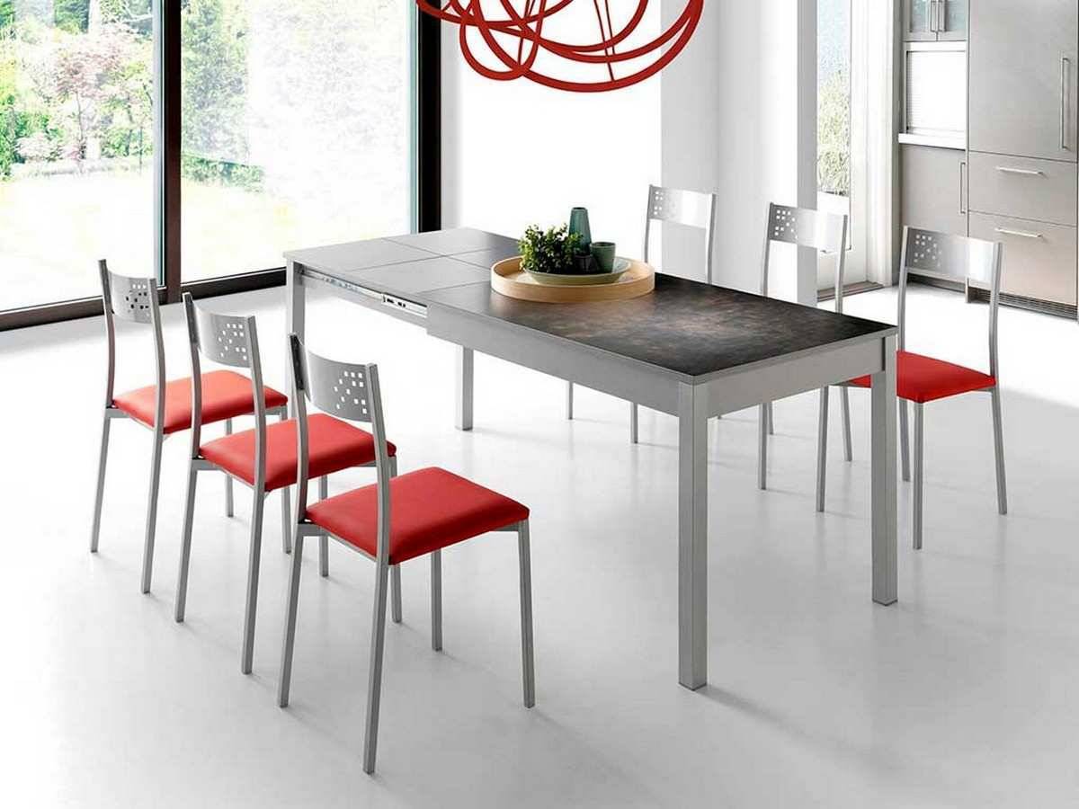 Mesa de Cocina mesa cocina l120. Modelo PDC-COIMBRA-GRIS-ROCA