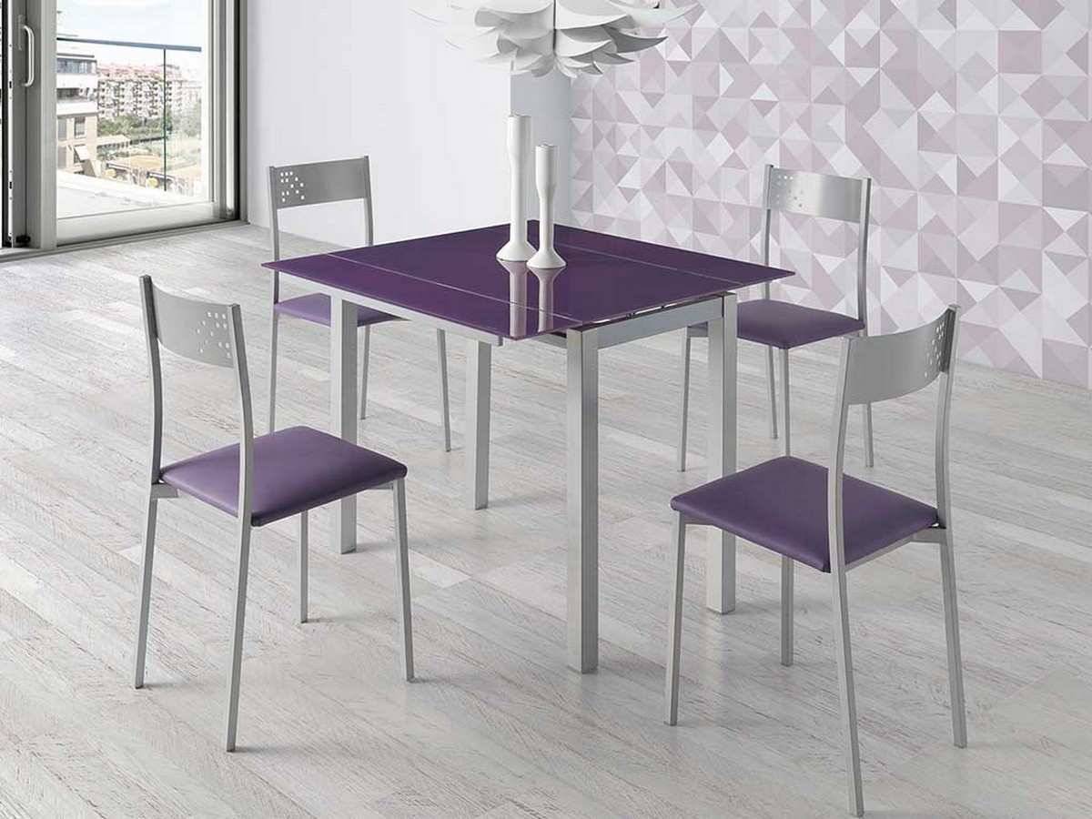 Mesa de Cocina mesa cocina l95. Modelo PDC-LEIRIA-MORADO