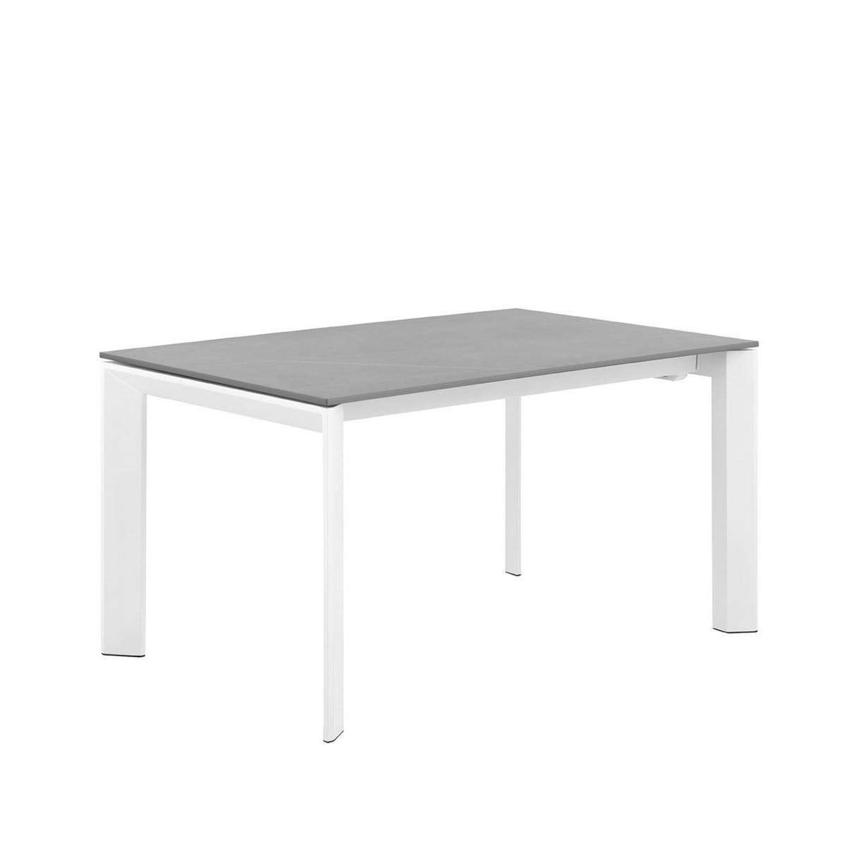 Mesa de comedor mesa extensible tamara 160 gris-blanco. Modelo 00MS203369
