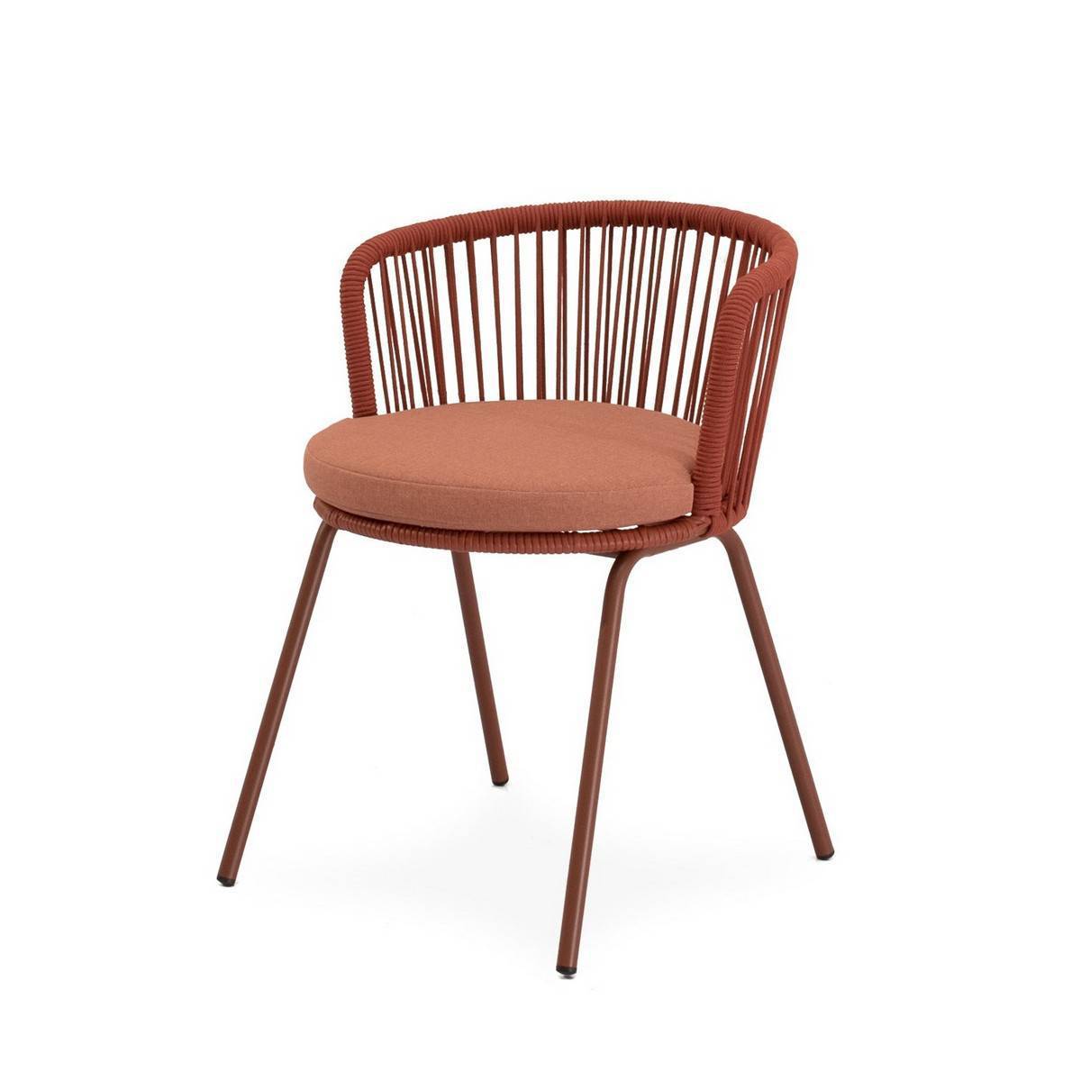  silla de exterior vilma terracota. Modelo 00SL500134