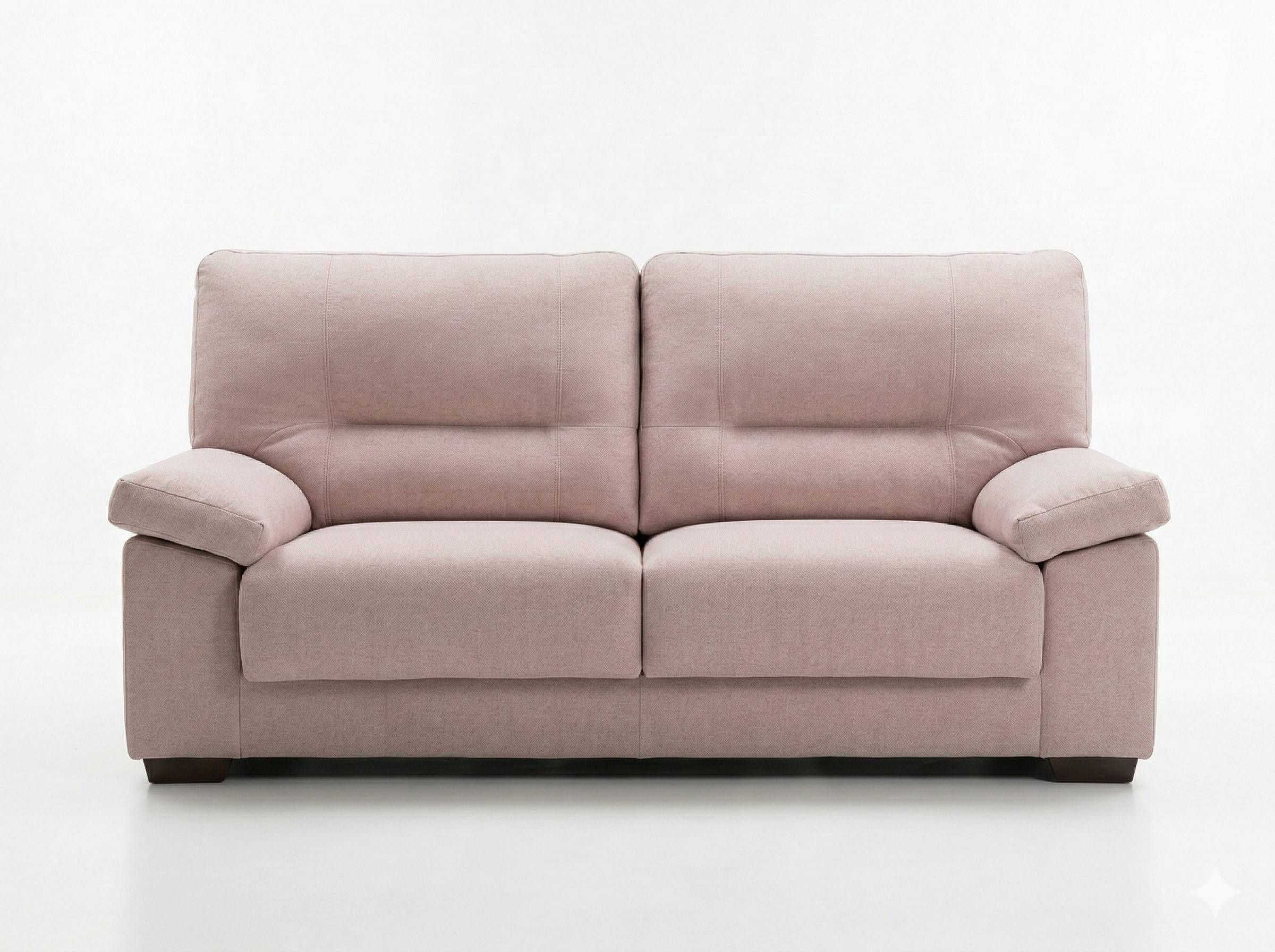  sofa fijo 3plazas de diseño moderno y gran acolchado. Modelo SOFA-LONDRES-FIJO