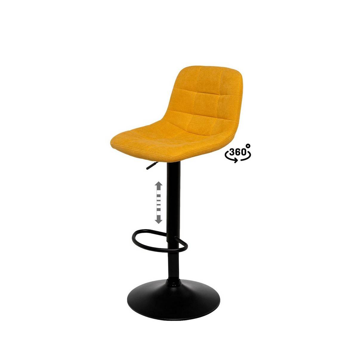  taburete regulable asha mostaza. Modelo 00SL113627