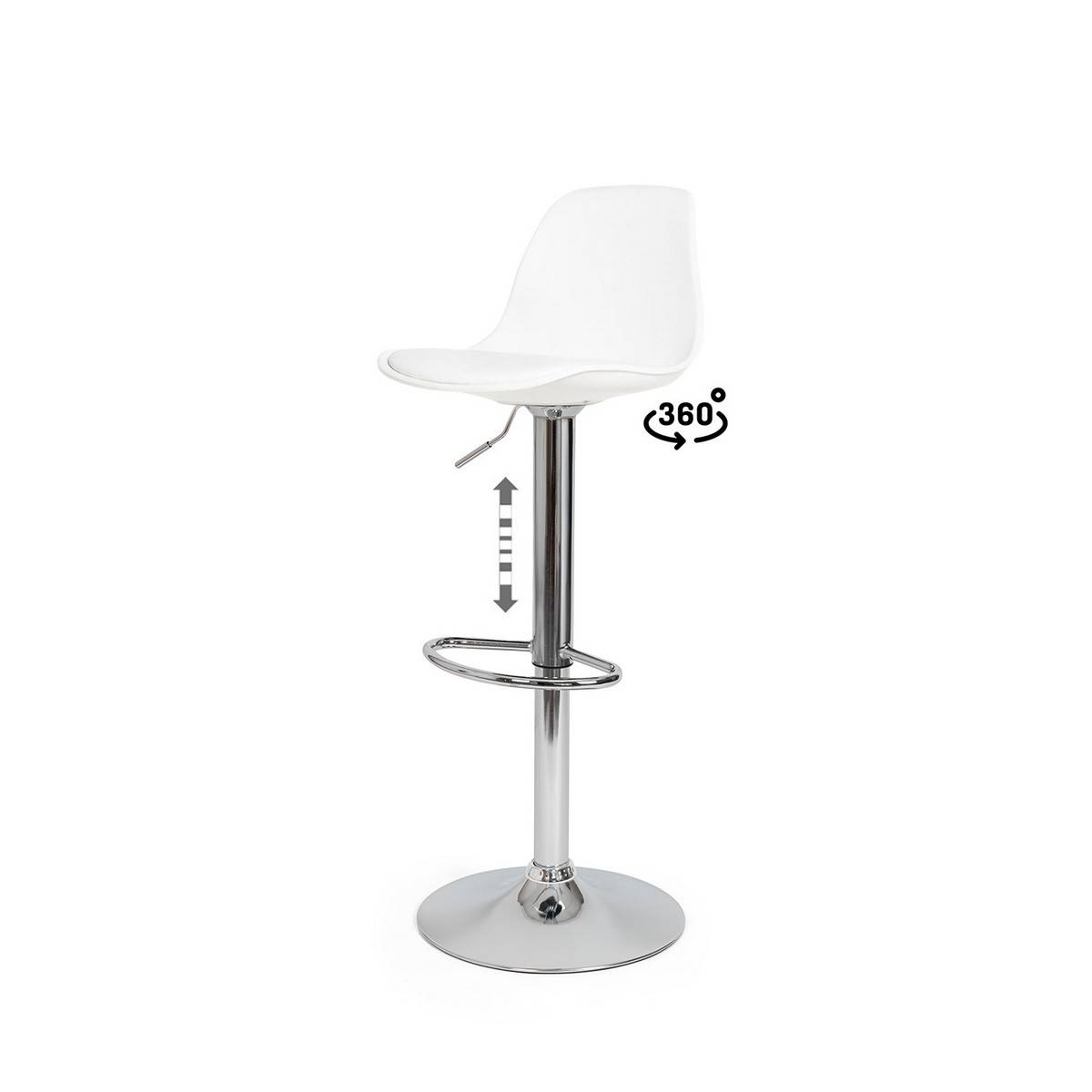  taburete regulable nelly blanco. Modelo 00SL105202