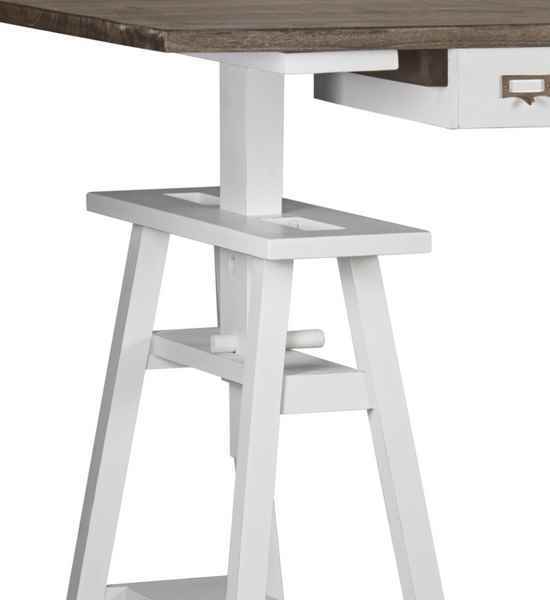  escritorio everest combinado 3 cajones altura regulable 150x70x78-98. Modelo 314024, imagen 4