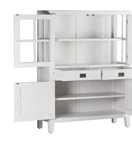  vitrina everest 2 cajones 4 puertas 2 estantes 110x40x145. Modelo 314029, imagen 4