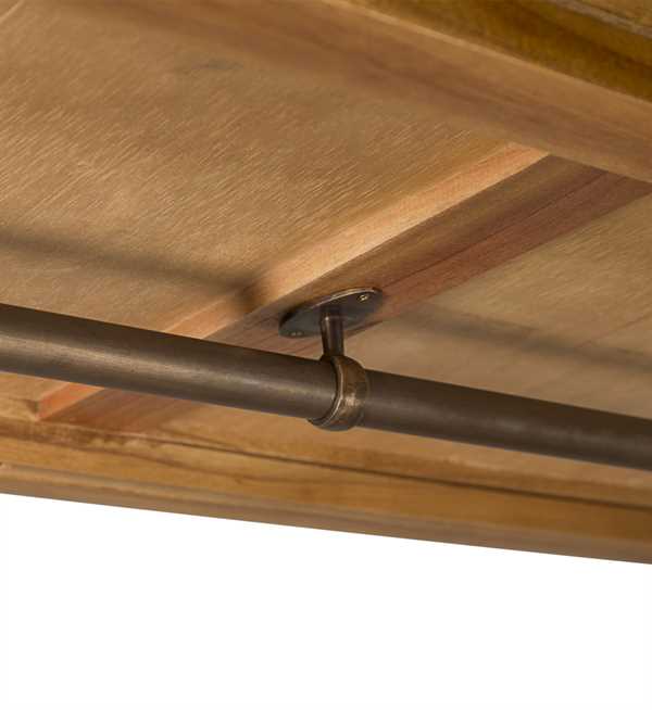  mueble auxiliar colgador madhu 2 cajones 1 hueco 120x50x190. Modelo 315010, imagen 4