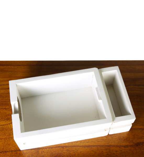  escritorio artic 2 cajones 1 hueco 120x55x76. Modelo 317005, imagen 6