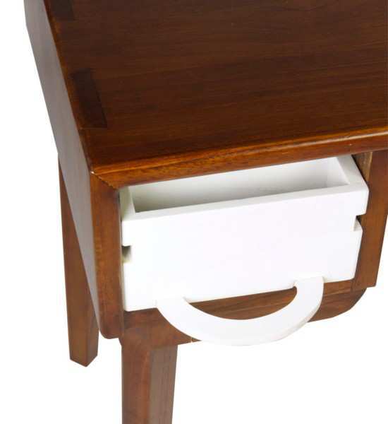  escritorio artic 2 cajones 1 hueco 120x55x76. Modelo 317005, imagen 7