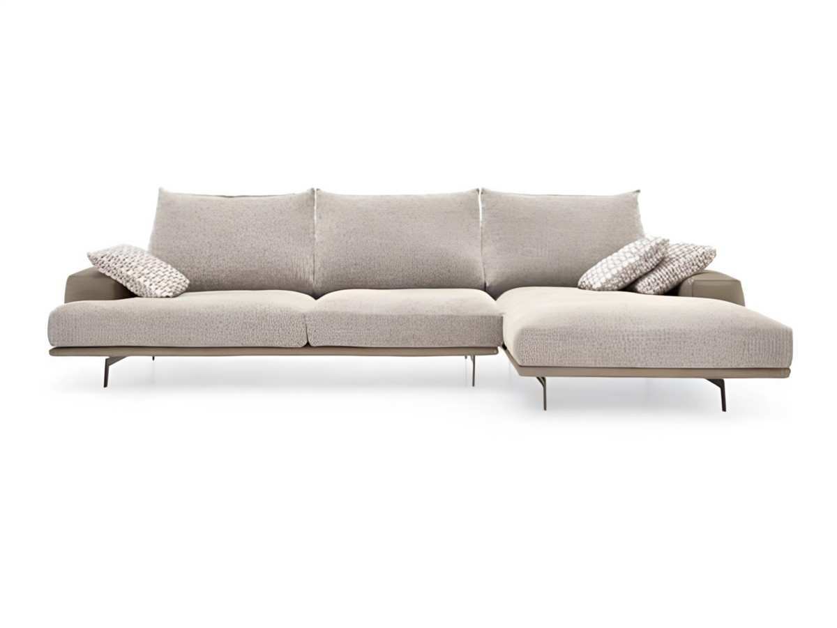  el sofá de la serie dyor es una pieza que destaca a la hora de comprar un sofá por su sensibilidad y sutileza en el diseño. su belleza radica en la armonía y el movimiento de las curvas, que le otorgan una apariencia elegante y distintiva. el sofá está meticulosamente diseñado para brindar comodidad y atractivo visual. sus brazos singulares están concebidos con el propósito de brindar un abrazo acogedor y elegante a los usuarios. además de su diseño estético, el sofá también se caracteriza por ser práctico y envolvente, brindando una experiencia de descanso y relajación. la serie dyor busca ofrecer una experiencia única a través de un diseño inesperado y distintivo. cada detalle ha sido cuidadosamente considerado para crear un sofá que no solo sea estéticamente agradable, sino también funcional y cómodo. si estás buscando un sofá que combine sensibilidad, belleza y comodidad, la serie dyor es una excelente elección. su diseño único y envolvente te permitirá disfrutar de momentos de descanso y relajación en un mueble que destaca por su elegancia y singularidad.. Modelo DVN-CHAISE-DIOR, imagen 5