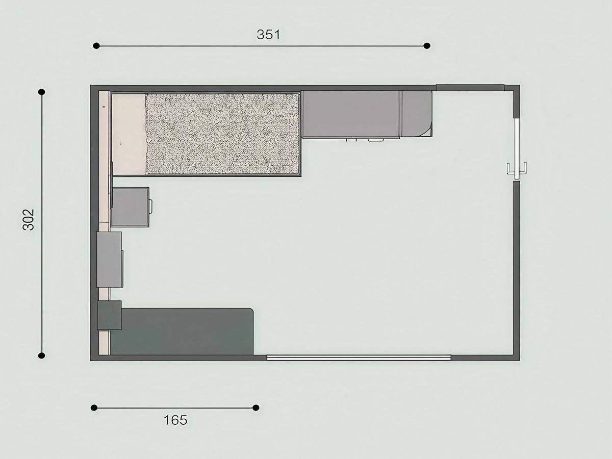 Habitacion Juvenil cama juvenil compacto 39,6 con base 30 y somier de arrastre premium, práctica y moderna en medida 190x90 cm.. Modelo FORMAS-A061, imagen 6