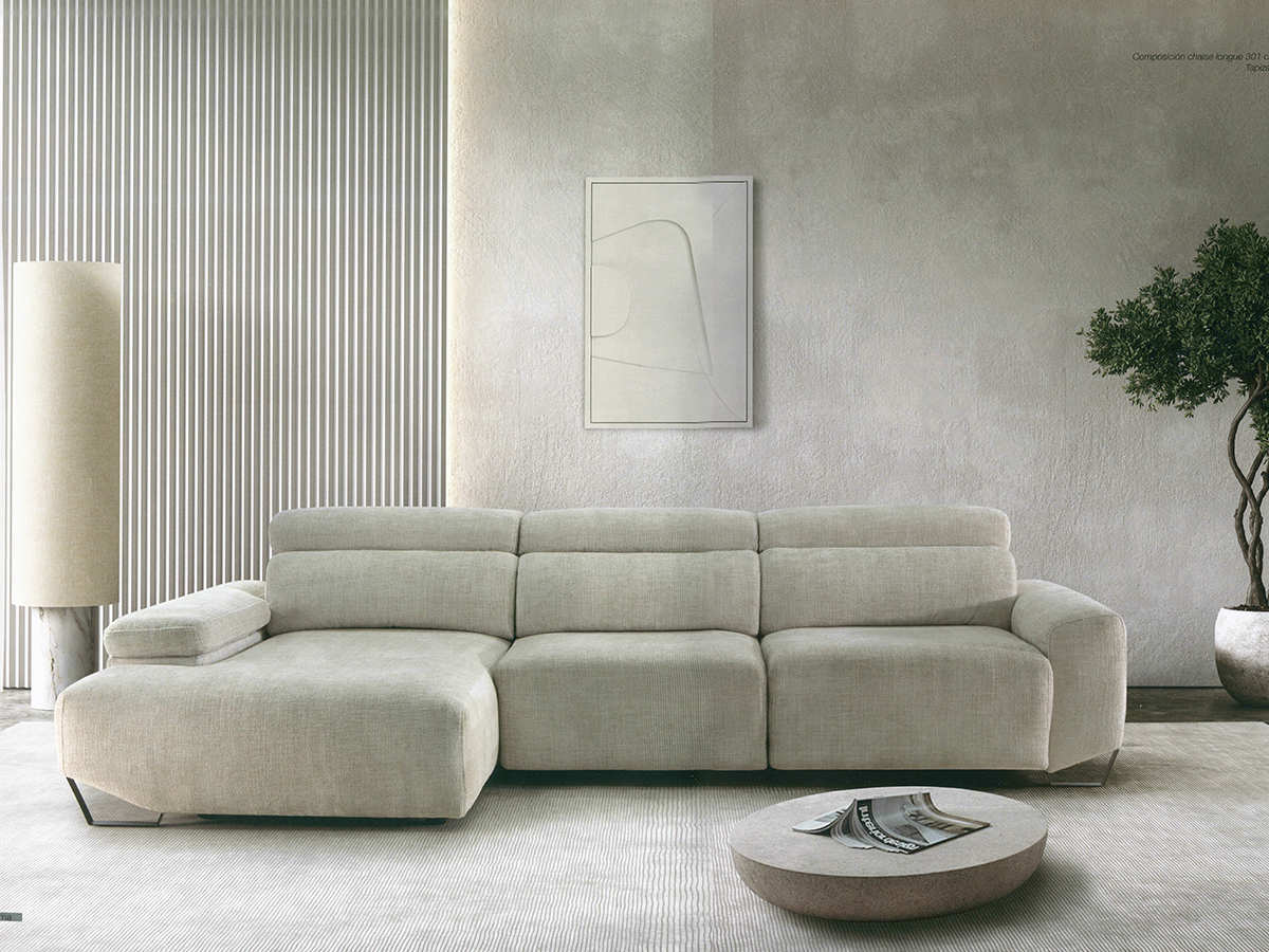  chaise modular karisma de 301 cm con respaldo deslizante ajustable y asiento de 35 kg.. Modelo FTR-KARISMA, imagen 3