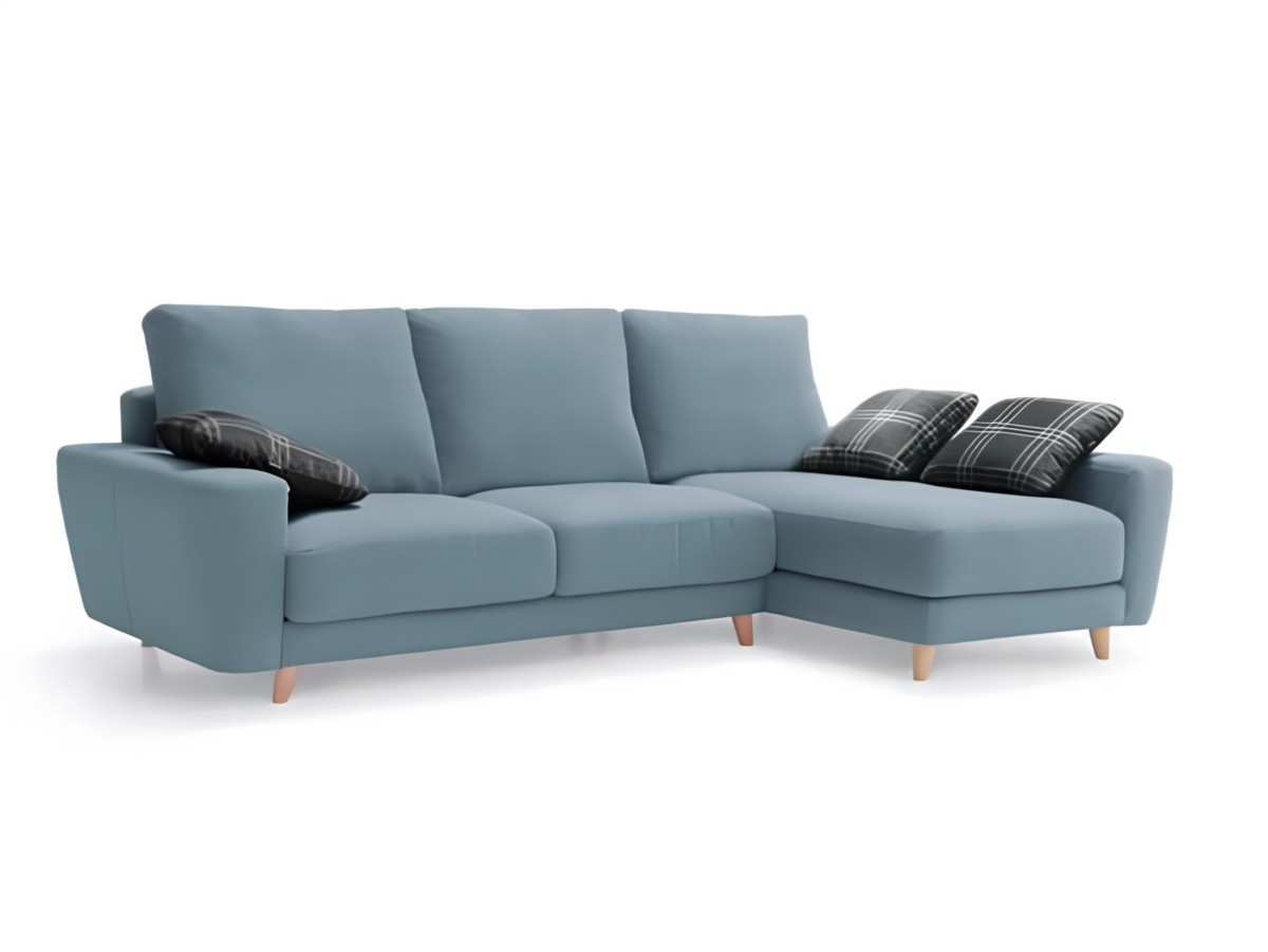  el sofá irina de la nueva colección de divanistar presenta una estructura de madera de pino macizo y es desenfundable para facilitar su limpieza. el recubrimiento está hecho de espuma de poliuretano de 1,5 cm, proporcionando comodidad y durabilidad. los almohadones del asiento cuentan con hr 30 kg y muelle ensacado, mientras que los del respaldo combinan plumas y fibra siliconada para un confort excepcional. las patas son de madera, aportando estabilidad y estilo. irina destaca por su diseño sofisticado y envolvente, con brazos singulares que añaden elegancia al conjunto. es un sofá práctico y acogedor que se distingue por su belleza y armonía en las curvas.. Modelo IRINA, imagen 4