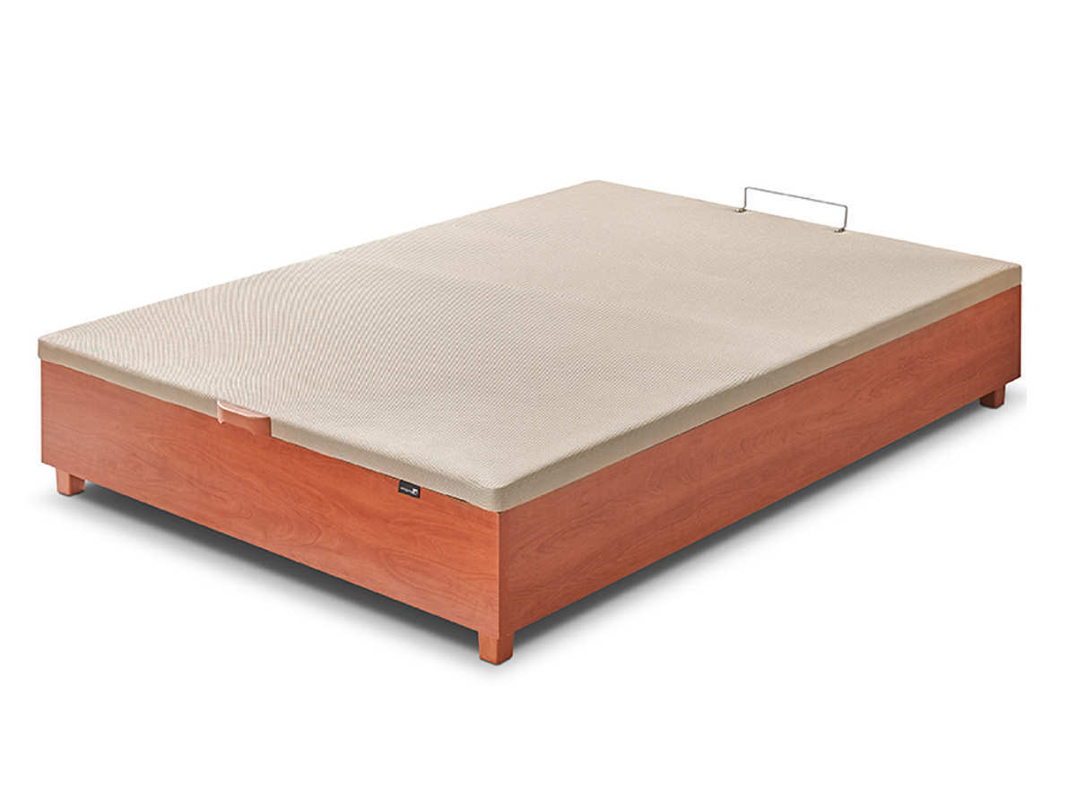  canape elevable madera con patas de la serie económica y diseño recto y básico aunque posee una gran calidad y capacidad.. Modelo MONET-PATAS, imagen 5