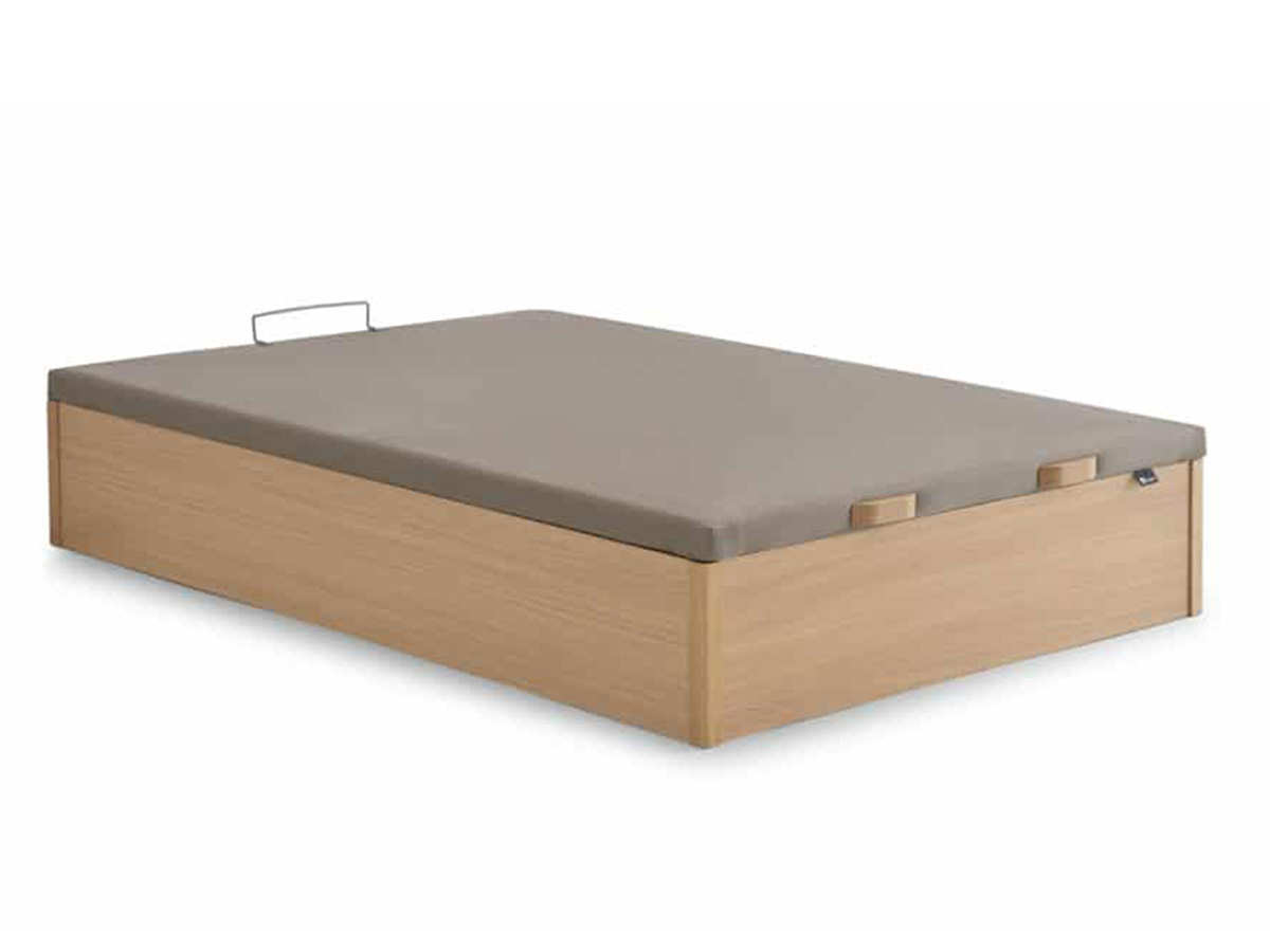  arcon madera con almacenamiento extra profundo de 27 cm , posee  un marco de melamina extra grueso de alta calidad y una tapa gruesa y duradera. Modelo MONET-SUELO, imagen 2