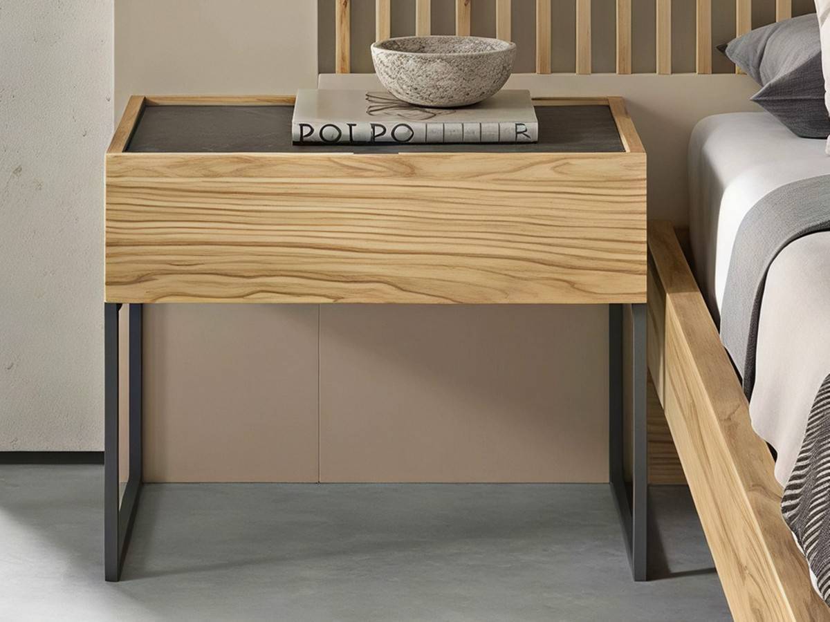  dormitorio noa cabezal nº 1 de 324cm con mesitas de 60cm y 94cm. Modelo NOAR-302, imagen 2