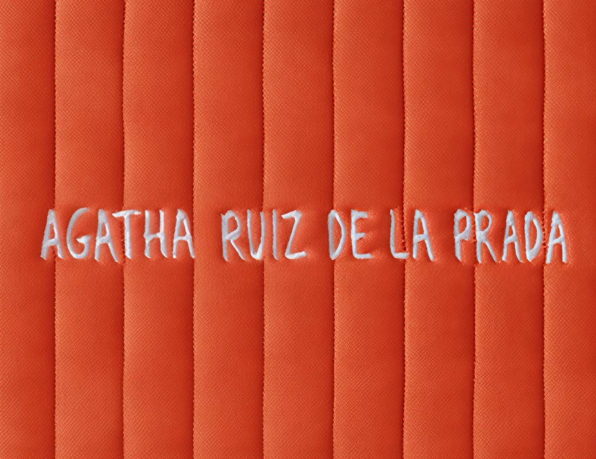  colchón de núcleo hr de alta densidad con visco gel y espuma supersuave. acolchado sistema continuo en ambas caras, con platabanda bordada en tejido structure naranja.. Modelo ORANGE, imagen 4