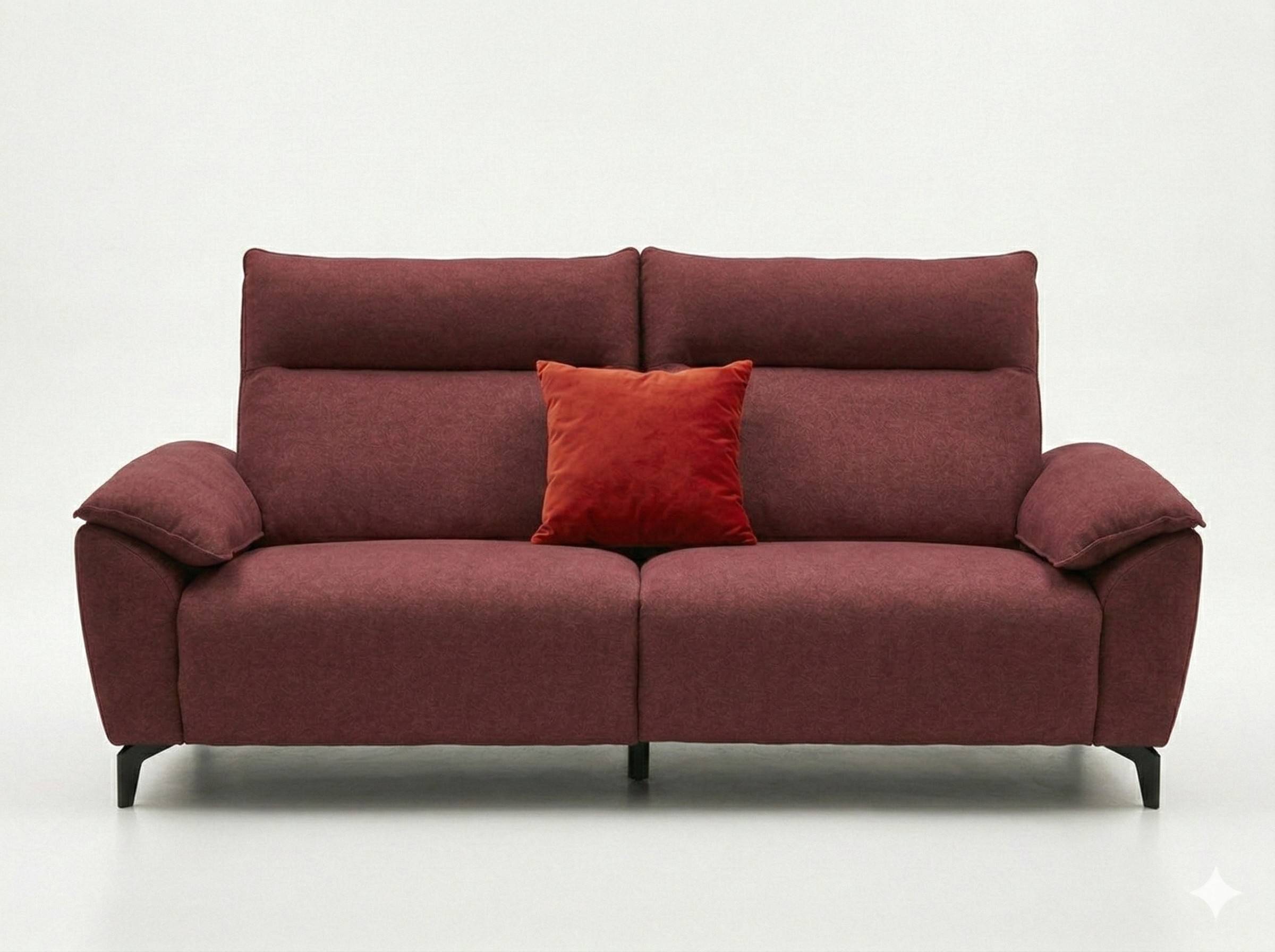  sofa relax motorizado color wine. Modelo RELAX-MOTOR-FORTE-WINE, imagen 2