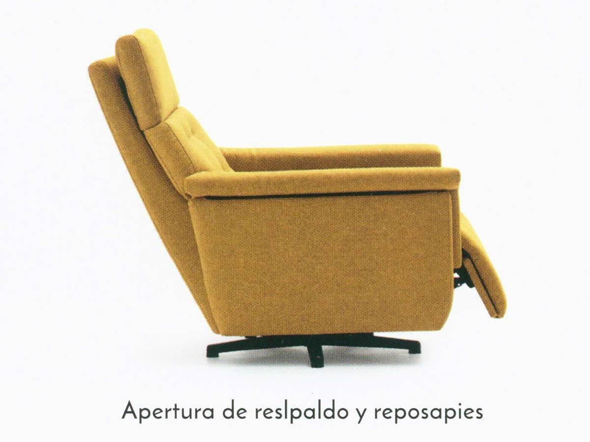  sillón relax manual verde. Modelo SILLON-RELAX-LUKA-FB, imagen 2