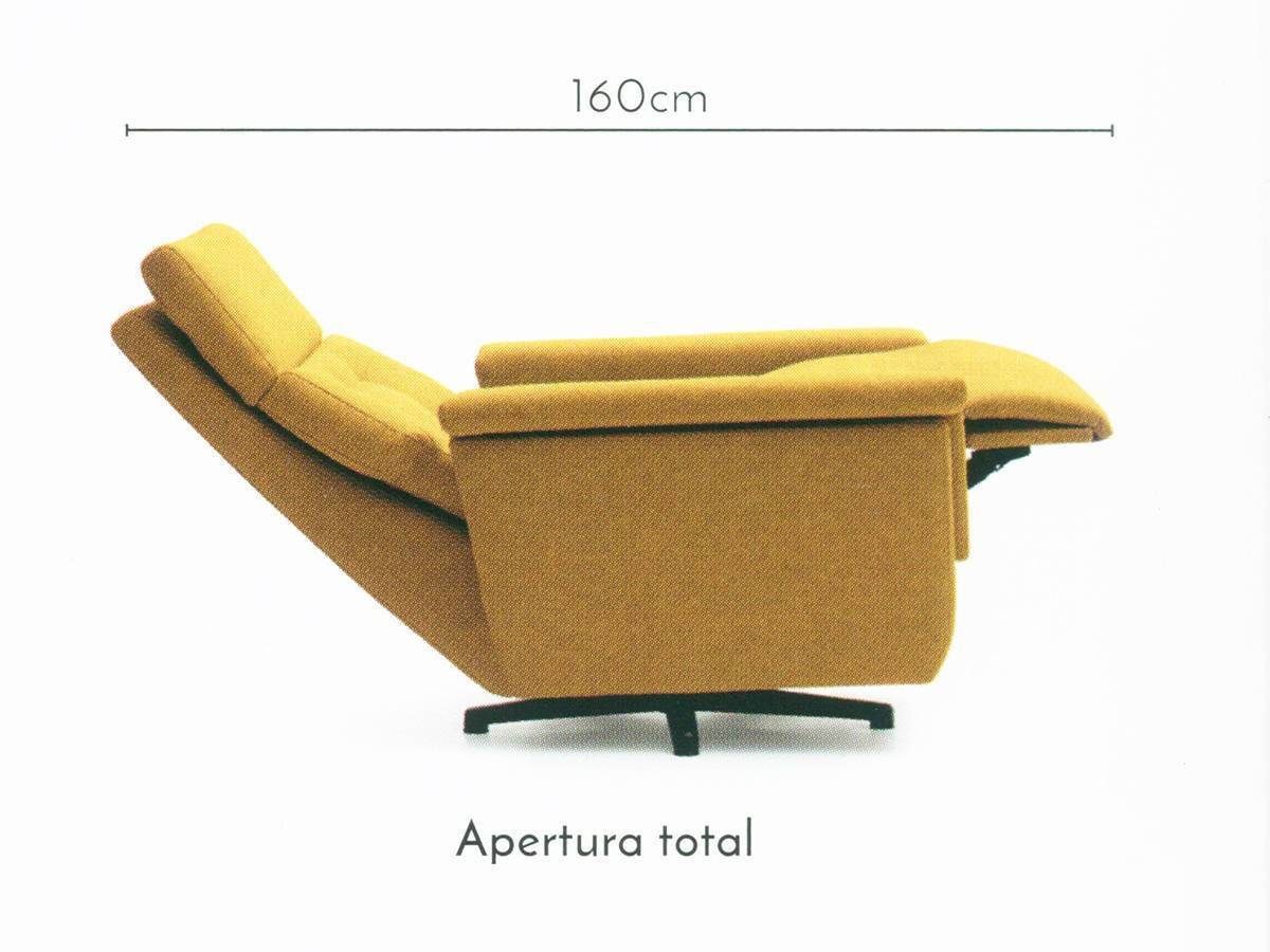  sillón relax manual verde. Modelo SILLON-RELAX-LUKA-FB, imagen 3