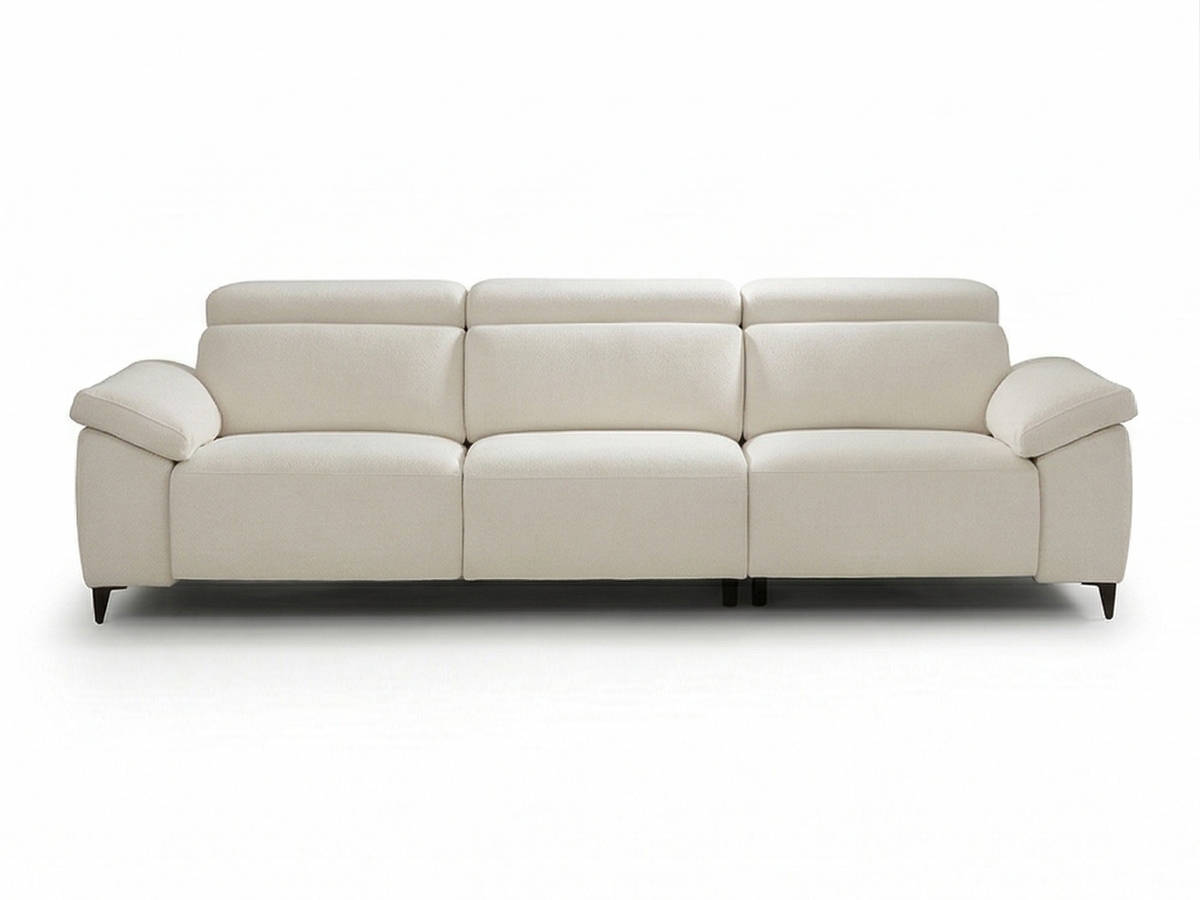  sofa de 3asientos italy 292 cm con muelles zig-zag y espuma 35kg. tapizado a elegir y cabezales de carraca italiana.. Modelo SOFA-3A-ITALY-CLD, imagen 2